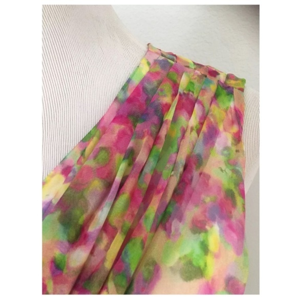 Shoshanna - Silk One Shoulder Cocktail Prom Dress - Picture 4 of 9